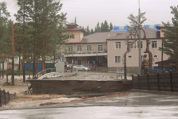 Наводнение в Аршане 2014