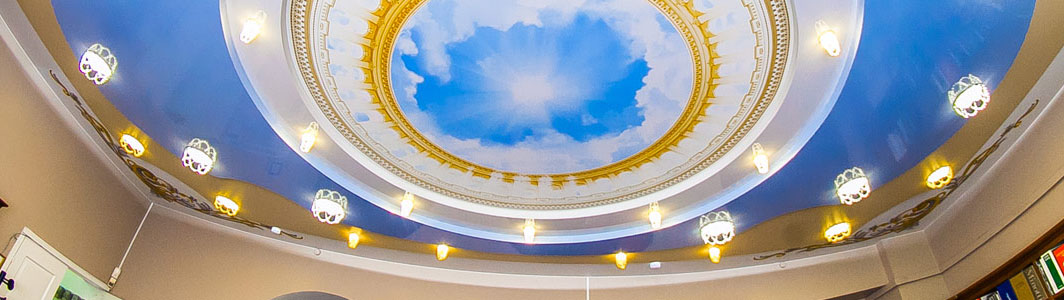 О причинах популярности натяжных потолков